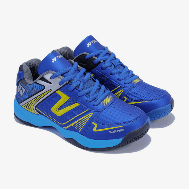 YONEX Tokyo 3 Men's Badminton Shoes (Bright Blue/Yellow) - Image 2